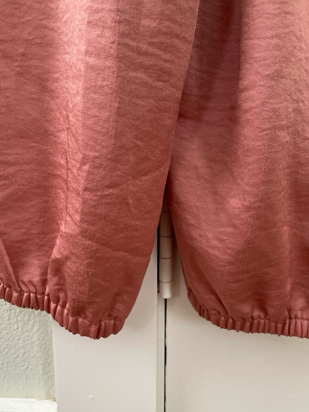 Jennifer Lopez Coral Pink Jumpsuit with Tie Waist - Picture 8 of 8